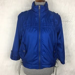 Eddie Bauer Blue Windbreaker Jacket